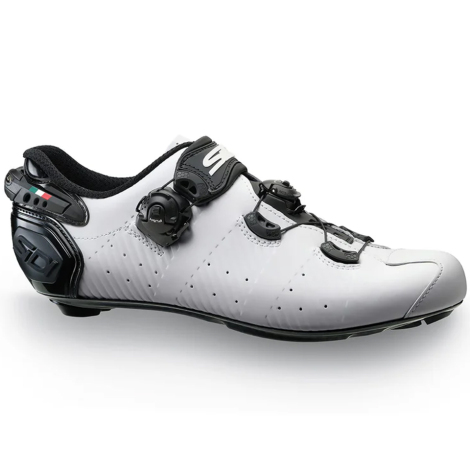 Image of Sidi Wire 2S Road Cycling Shoes - White / Black / EU46