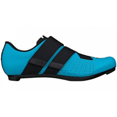 Image of Fizik R5 Tempo Powerstrap Road Shoes - Blue / Black / EU41