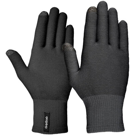 thumbnail image 2 of Best Merino Wool Handbags Merino Wool Touch Screen Gloves - Warm Thermal Liners For Running & Hiking In Cold Weather Touchscreen Gloves 2 of 13