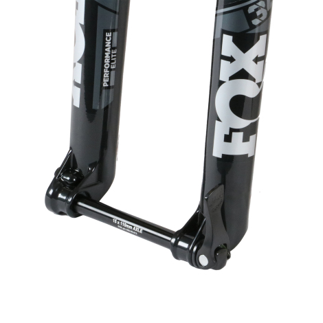 Image of Fox 34 Float Performance Elite GRIP2 Boost MTB Forks - 29" - Gloss Black / 130mm / 15 x 110mm / Tapered / 29" / QR 15x110 Axle