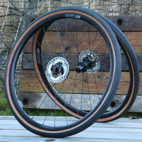 DT Swiss Gravel LN Disc Wheelset With Tyres And Rotors - 700c