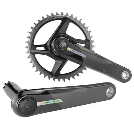 SRAM FORCE AXS DUB D2 クランクセット Sram Force D2 1x AXS DUB Power Meter Spindle Chainset - 12 Speed