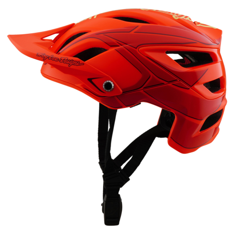 Image of Troy Lee Design A3 Ghostwing Helmet - Red / XLarge / 2XLarge