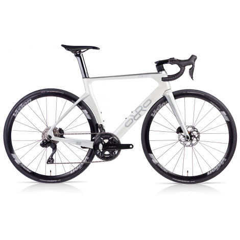 Merlin Cycles Orro Venturi Evo 105 Di2 Carbon Road Bike  - White / Silver / Medium / 51cm | FREE delivery over £60 & Easy Returns