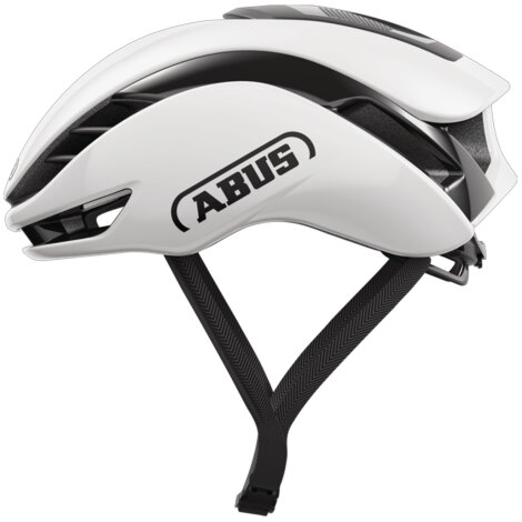 Image of ABUS GameChanger 2.0 Road Bike Helmet - Shiny White / Medium / 54cm / 58cm