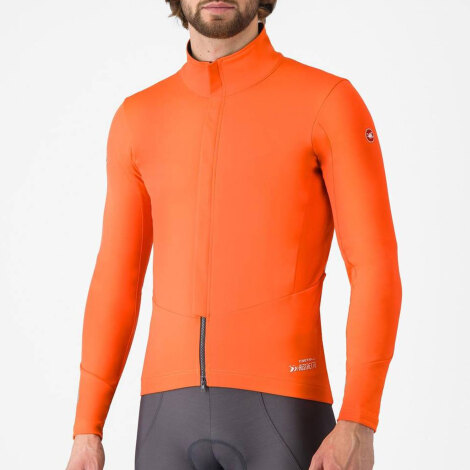 Merlin Cycles Castelli Perfetto Air Jacket - AW25 - Brilliant Orange / Small | FREE delivery over £60 & Easy Returns
