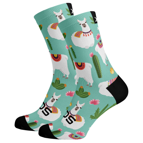 Sox Footwear Llama Animals Premium Crew Socks
