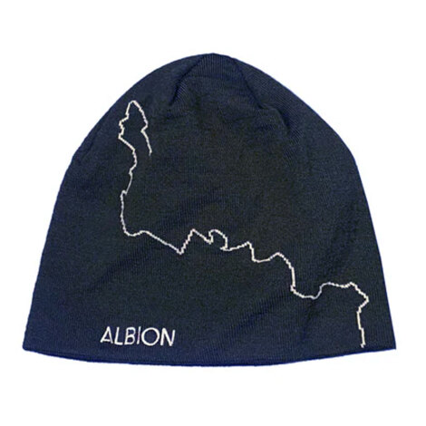 Image of Albion Zoa Merino Beanie - Navy Blue / Unisize