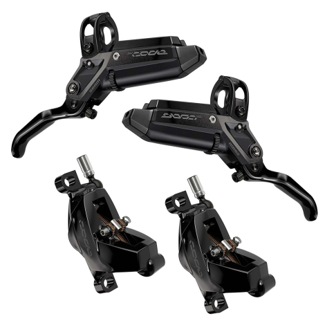 Sram Code Silver Stealth Front And Rear Disc Brake Set