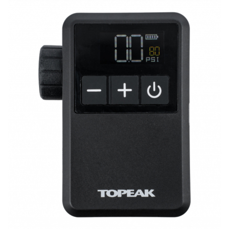 Image of Topeak E-Booster Digital Electric Mini Pump - Black / Electric Pumps