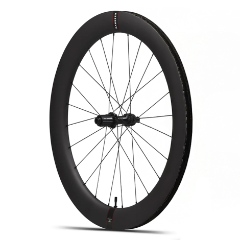 Image of Reserve 63 DT Zipp ZR1 Carbon Rear Wheel - 700c - Black / Sram XDR / 142 x 12 / Centerlock / Rear / 12 Speed / Tubeless / 700c