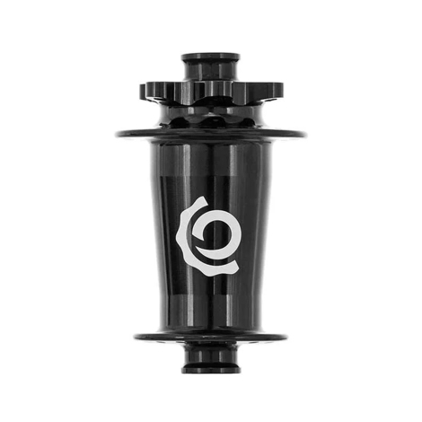Image of Industry Nine Hydra 6-Bolt Boost 28h Front Hub - Black / 15 x 110mm / 6 Bolt / 28H