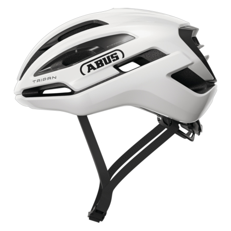 Image of Abus Taipan Gravel Helmet - Shiny White / Small / 51cm / 55cm