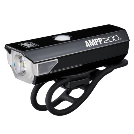 Cateye AMPP 200 USB Rechargeable Front Light