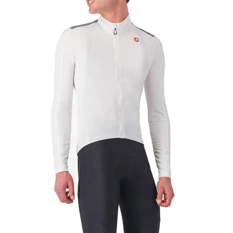 Merlin Cycles Castelli Puro 4 Long Sleeve Cycling Jersey - Ivory / XLarge | FREE delivery over £60 & Easy Returns