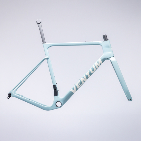 Merlin Cycles Ventum GS1 Carbon Gravel Frameset - Bluestone / XSmall | FREE delivery over £60 & Easy Returns