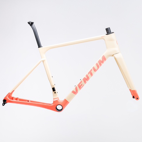 Merlin Cycles Ventum NS1 V3 Road Frameset - Limoncello / Medium | FREE delivery over £60 & Easy Returns