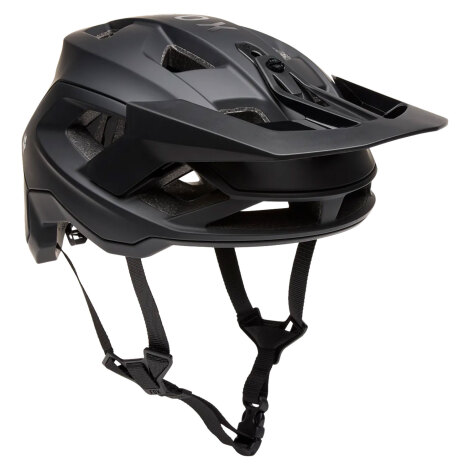 Merlin Cycles Fox Racing Speedframe Solid MTB Helmet - Black / Large | FREE delivery over £60 & Easy Returns
