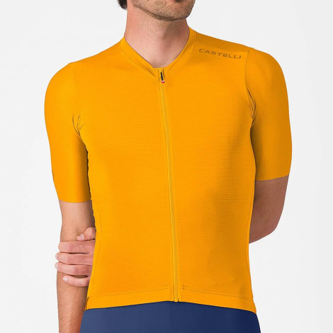 Merlin Cycles Castelli Espresso 2 Short Sleeve Jersey - SS26 - Vivid Orange / Small | FREE delivery over £60 & Easy Returns