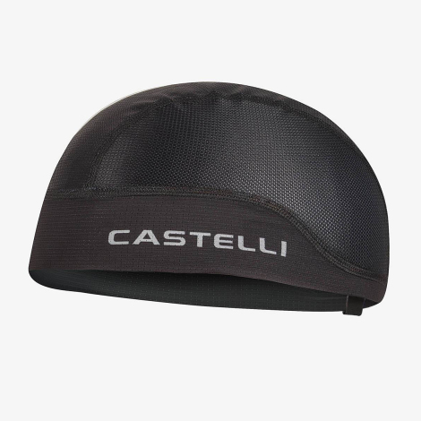 Merlin Cycles Castelli Summer Cycling Skullcap - SS26 - Black / Unisize | FREE delivery over £60 & Easy Returns