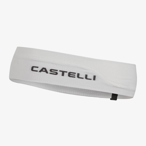 Merlin Cycles Castelli Summer Cycling Headband - SS26 - White / Unisize | FREE delivery over £60 & Easy Returns