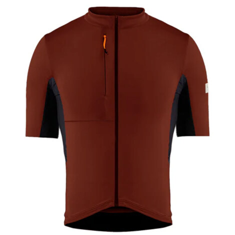Merlin Cycles Albion Cycling Albion Traverse Short Sleeve Cycling Jersey - Burnt Ochre / XLarge | FREE delivery over £60 & Easy Returns