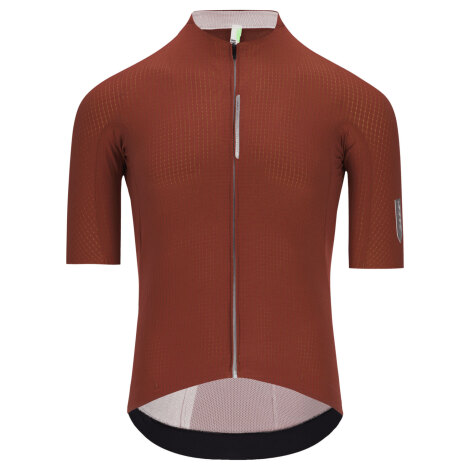Merlin Cycles Q36.5 Dottore Pro Short Sleeve Jersey - SS26 - Rust Red / Medium | FREE delivery over £60 & Easy Returns