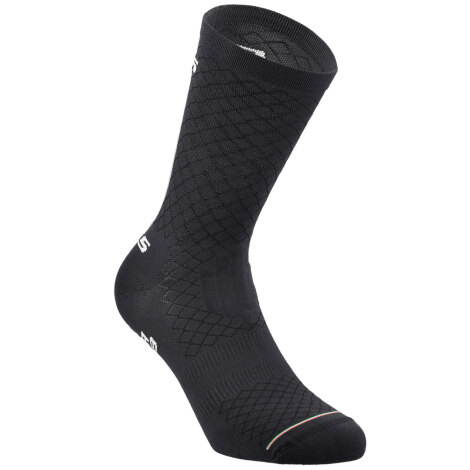 Merlin Cycles Q36.5 Leggera Cycling Socks - SS26 - Black / EU44 / EU47 | FREE delivery over £60 & Easy Returns