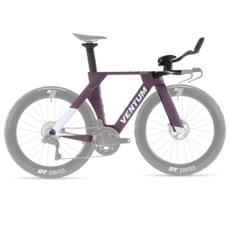 Merlin Cycles Ventum Tempus Carbon TT Frameset - Purple Reign / XLarge | FREE delivery over £60 & Easy Returns