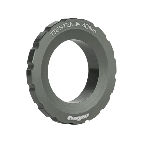 Merlin Cycles Hope Centre Lock Disc Lockring - External  - Smoke | FREE delivery over £60 & Easy Returns