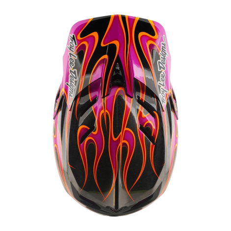 Troy Lee Designs D4 Torched Carbon Full Face Helmet