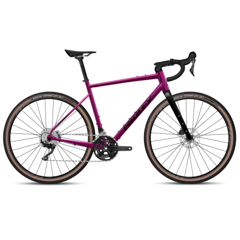 Merlin Cycles Ridley Bikes Ridley Kanzo Adventure Alu Gravel Bike - Jazzberry Jam Metallic / XSmall | FREE delivery over £60 & Easy Returns