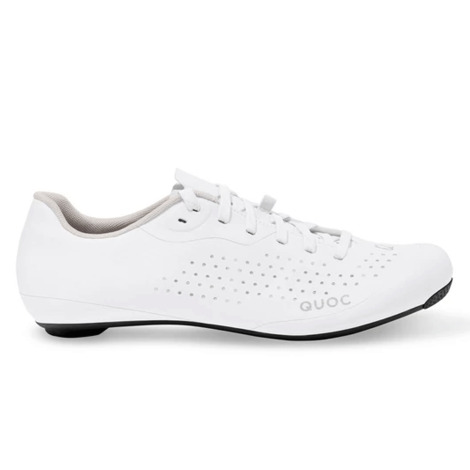 Merlin Cycles QUOC M Pro Lace Road Cycling Shoes - White / EU41 | FREE delivery over £60 & Easy Returns