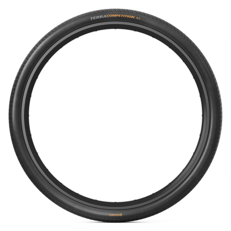 Merlin Cycles Continental Terra Competition Race Rapid Folding Gravel Tyre - 700c - Black / White / 700c / 40mm / Folding | FREE delivery over £60 & Easy Returns