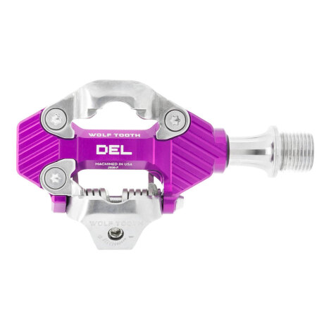 Image of Wolf Tooth DEL Gravel Clipless Pedals - Ultraviolet