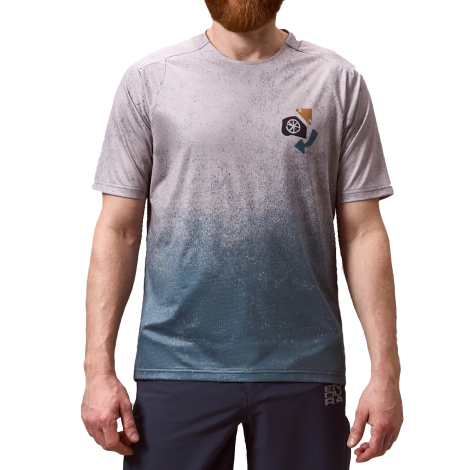 Merlin Cycles Endura Singletrack Print GTI Short Sleeve Tech Tee - Titanium / XLarge | FREE delivery over £60 & Easy Returns
