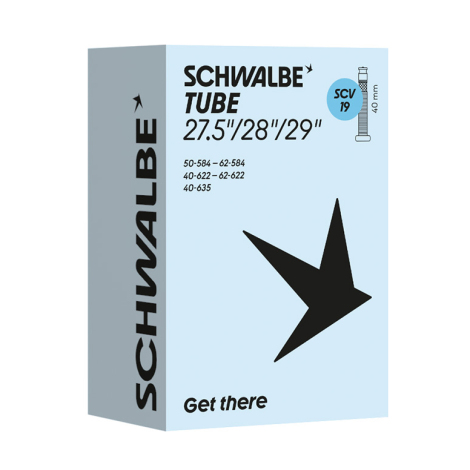 Schwalbe SCV19 Clik Valve Inner Tube - 27.5"