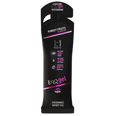 Merlin Cycles Torq TORQ Proto 1:1 Gel - Box of 12 - Forest Fruit / Box Of 12 | FREE delivery over £60 & Easy Returns