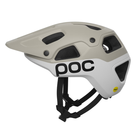 Image of POC Cularis Pure MTB Helmet - Mineral Grey / Hydrogen White Matt / Small / 51cm / 54cm