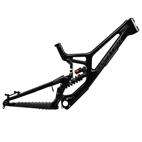 Image of Santa Cruz V10 CC Carbon Frame - Gloss Black Speckle / Small