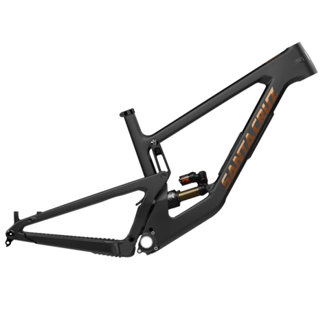 Image of Santa Cruz Megatower 2 CC Carbon Frame - 2025 - Matt Black / Medium