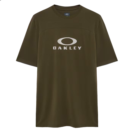 Merlin Cycles Oakley Free Ride RC Short Sleeve Cycling Jersey - Army Green / Small | FREE delivery over £60 & Easy Returns