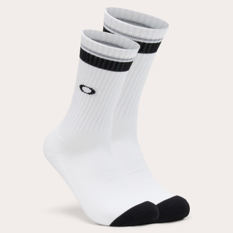 Merlin Cycles Oakley Essential Socks - Pack Of 3 - White / Large / Pack Of 3 | FREE delivery over £60 & Easy Returns