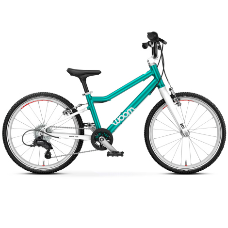 Image of Woom GO 4 Kids Bike - Metallic Turquoise / 20"