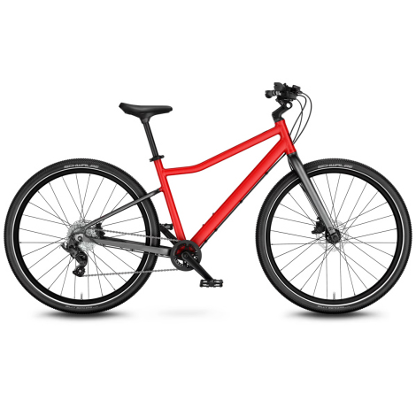 Image of Woom EXPLORE 6 Kids Bike - Red / 26"