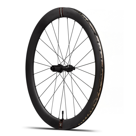 Image of Reserve 44 Zipp ZR1 Carbon Rear Wheel - 700c - Black / Shimano / 142 x 12 / Centerlock / Pair / 11-12 Speed / 700c