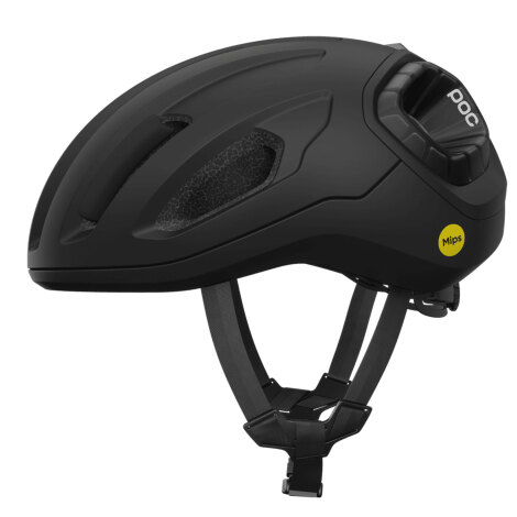 Merlin Cycles POC Amidal Mips Road Cycling Helmet - Uranium Black Matt / Small / 50cm / 56cm | FREE delivery over £60 & Easy Returns