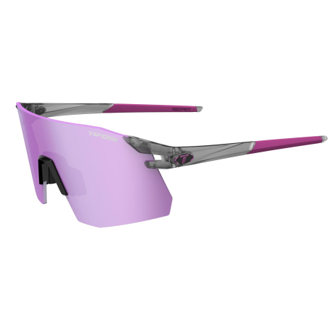Merlin Cycles Tifosi Moab XC Clarion Interchangeable Sunglasses - Satin Vapor / Clarion Deep Purple | FREE delivery over £60 & Easy Returns