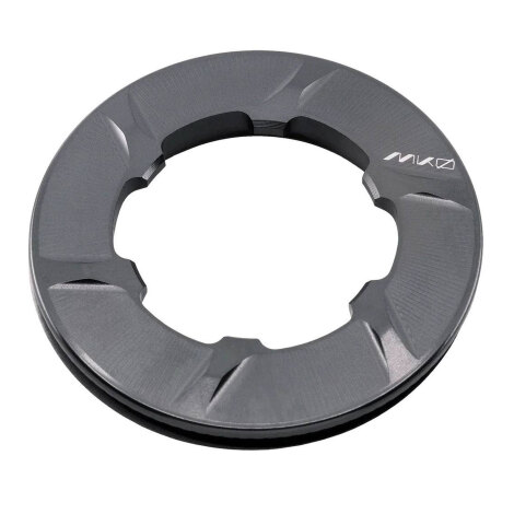 Merlin Cycles Wolf Tooth MKØ Centerlock Rotor Lockring  - Shadow Grey / Internal Spline | FREE delivery over £60 & Easy Returns