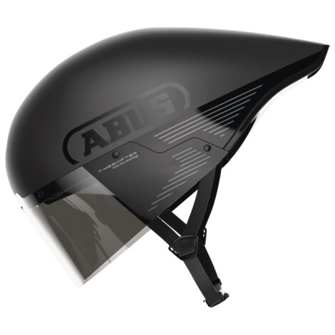 Merlin Cycles Abus Helmets Abus TimeShifter Time Trial Helmet - Velvet Black / Medium / 54cm / 58cm | FREE delivery over £60 & Easy Returns